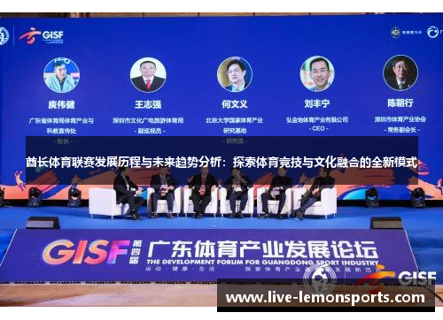 酋长体育联赛发展历程与未来趋势分析:探索体育竞技与文化融合的全新模式